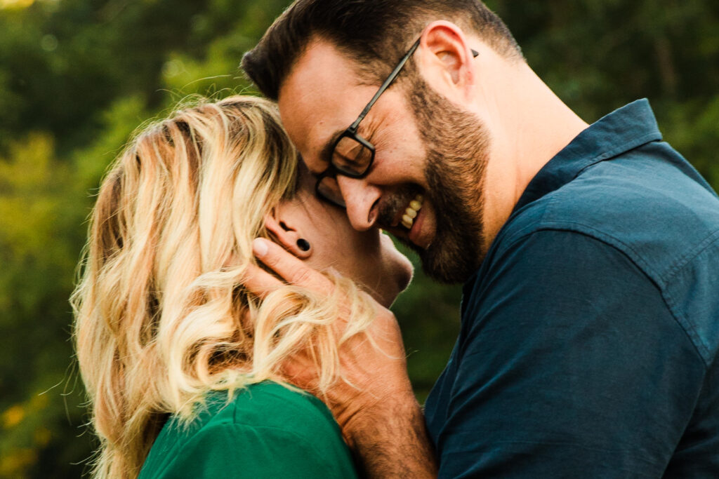 engagement session at Tyler State Park, Pennsylvania