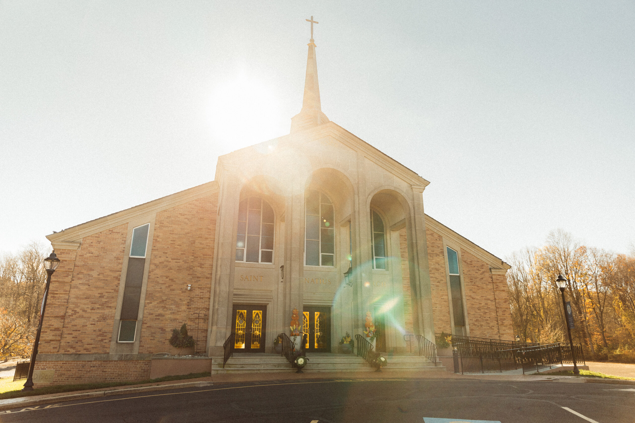 Catholic church in Philadelphia where a non-Mass wedding ceremony took place