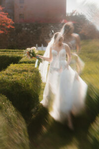 Elegant garden wedding