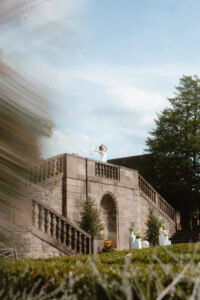 Elegant garden wedding