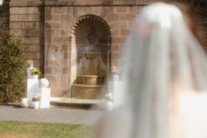 Elegant garden wedding