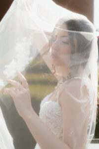 Elegant garden wedding