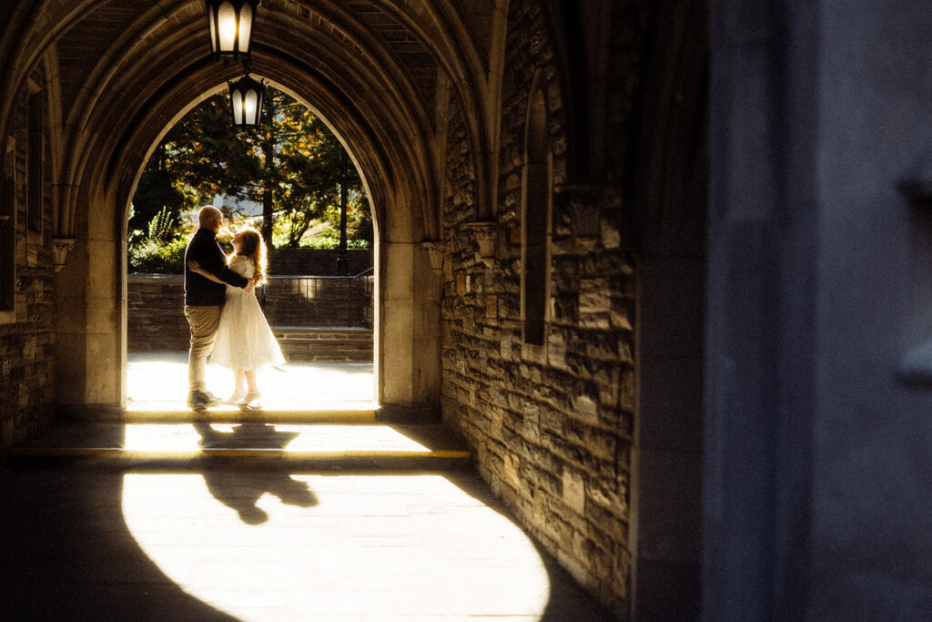 Saint Joseph's University engagement session